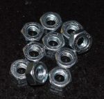 7/16" UNC Full Hexagon Zinc Plated Nut 1827
